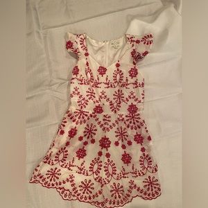 Floral patterned romper